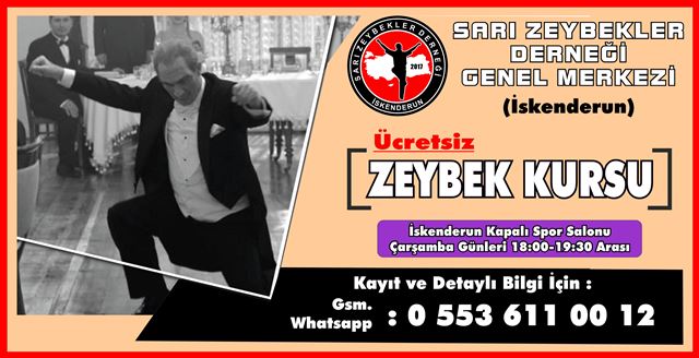 Sarı Zeybekler Derneğinden ücretsiz zeybek kursu