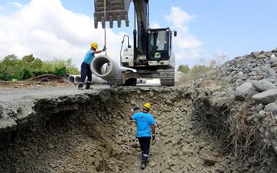 Samandağ Büyükçat Mahallesine yeni altyapı