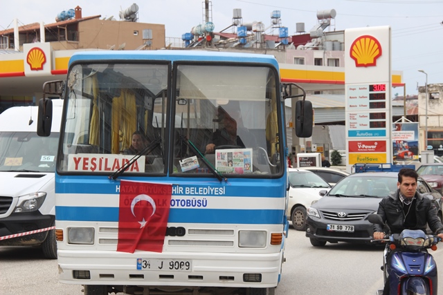 Samandağ pazarına ulaşım düzenlemesi 