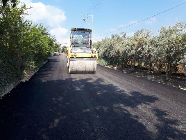 Tomruksuyu ve Huzurluya beton asfalt