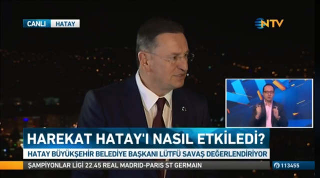 NTV Ekranlarında Hatay konuşuldu