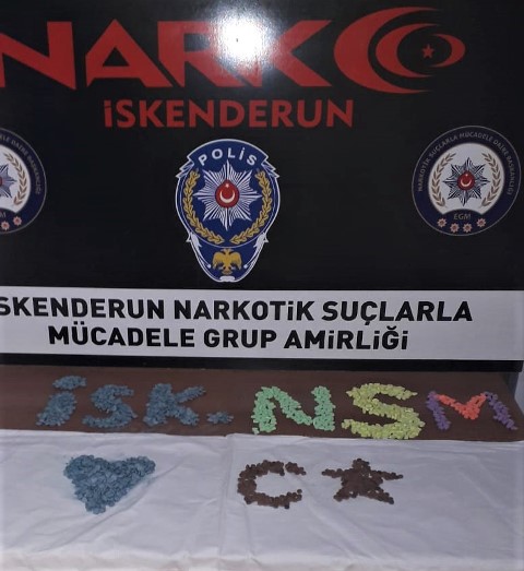 İskenderun da narkotik polis operasyon yaptı