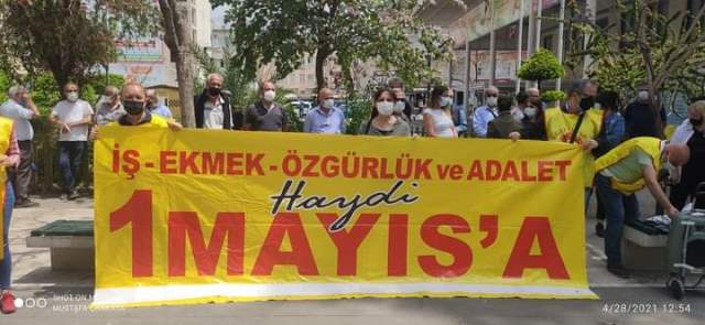 Bu yıl 1 Mayısta değil 29 Nisan da alanlardayız