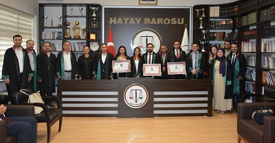 Hatay Barosuna 3 yeni avukat