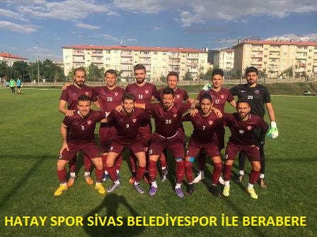 Hatayspor Sivas Bld.sporla berabere kaldı