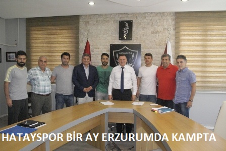 Hatayspor kamp için Erzurum’a gitti