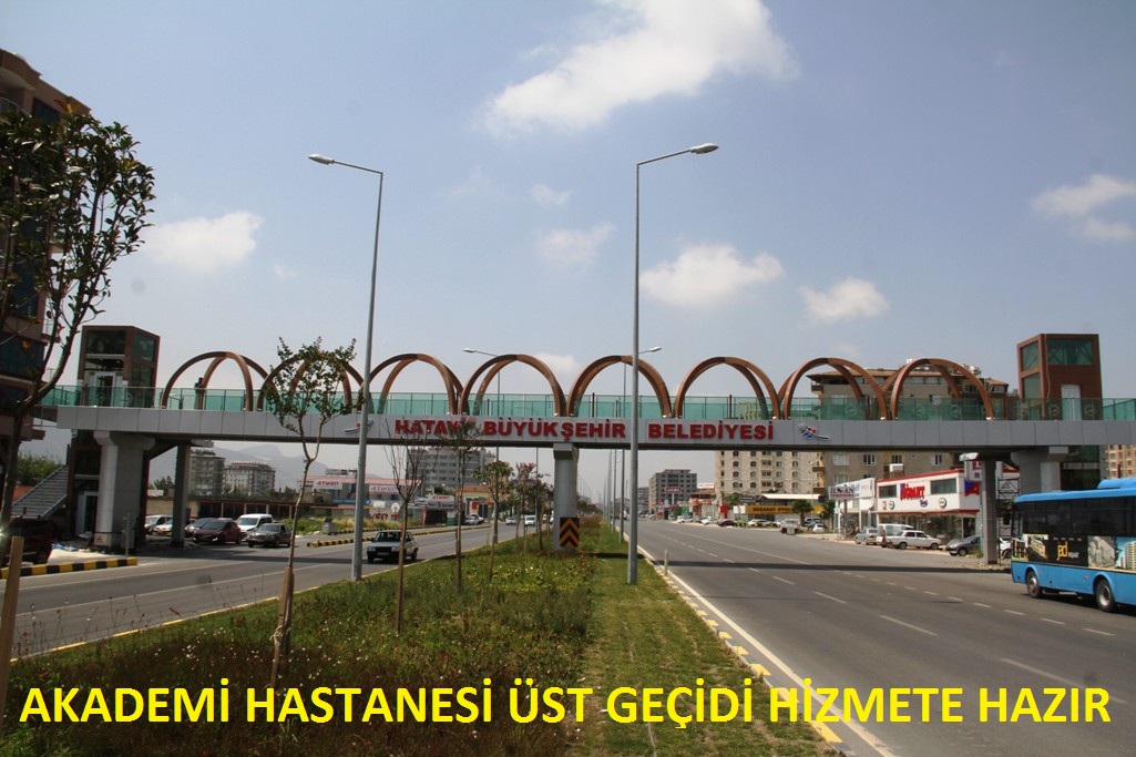 ÜST GEÇİD HİZMETE HAZIR 