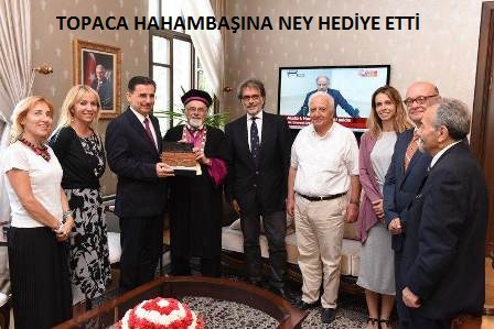 Hahambaşı Halevadan Topacaya ziyaret