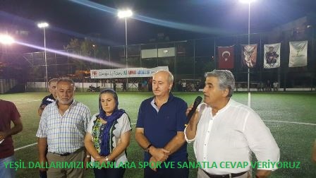 Dallarımızı kıranlara sanatla yanıt veriyoruz