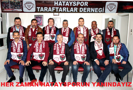 Hataysporun daima destekçisiyiz