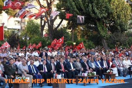 Yumruklarınızla zafer yazdınız