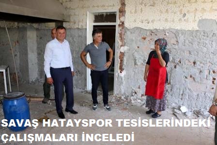 Hatayspordan tesisleşme atağı