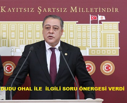 DUDU’DAN OHAL SONRASI ÖNERGE